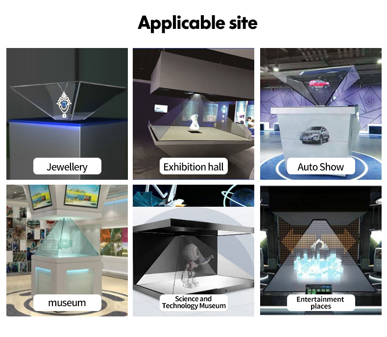 Пол стоя 21,5 витрина Hologram дюйма 3D касание 32 дюймов вертикальное