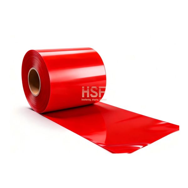 80μm Thickness Fade-Resistant Red CPE Base Film with High Tear Resistance for Industrial Applications
