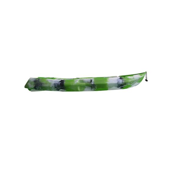 Direct Supply 1.8m Green/White Single Person Sit On Top Kayak for Kids by Woowave