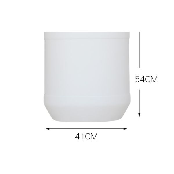 HDPE Clear Plastic Barrel Drum 50L - 60L Food Grade Round Shape