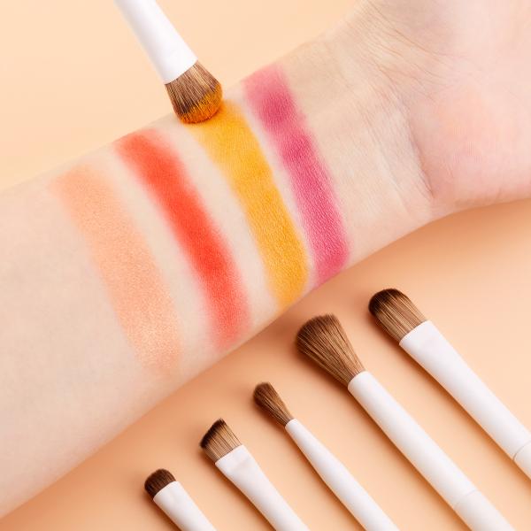 Jessup 10pcs Makeup Brush set Synthetic Eyeshadow Liner Blending Highlight Brushes T330