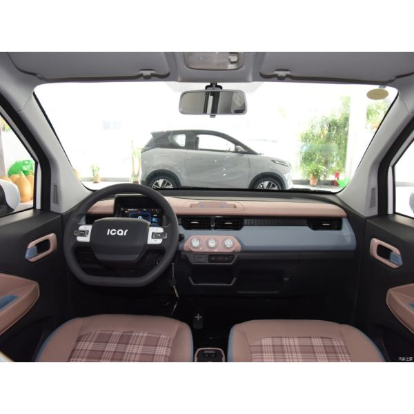 Mechanical Braking System Electric Car for 2024 Chery Energy QQ-Ice Cream 120km Cone