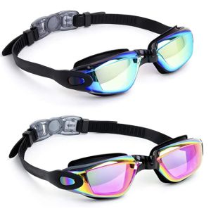 Custom OEM Anti-Fog Anti-UV HD Lens Swimming Goggles Professional Swimming Glasses