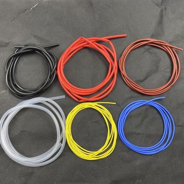 2mm 6mm Silicone Rubber Hoses , Flexible Transparent Silicone Tube Temperature Resistant