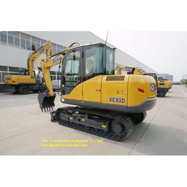 Мини гидравлическая глубина 4070мм веса 7730кг Макса экскаватора СЭ80Д Кравлер выкапывая