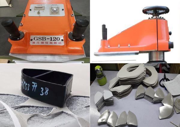 20ton Artificial Genuine Leather Car Seat Swing Arm Die Cutting Machine Rocker Press Clicker for Manufacturing Plant Shoe