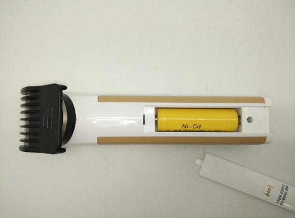 NHC-6001 Champagne AA Battery Wireless Hair Clipper Hair Trimmer