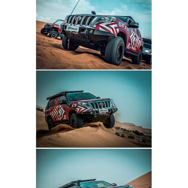 LC150-B10L-H110 Car Exterior Parts Steel Jeep Jl Steel Bumper Bull Bar