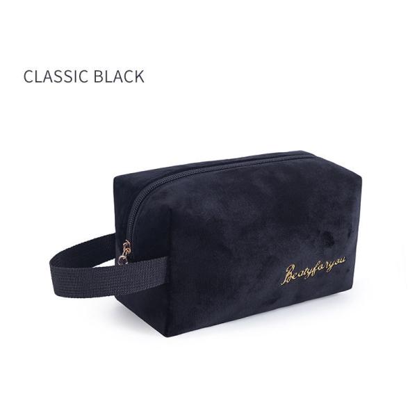 Wholesale Custom Best Selling Colorful Flannel Custom Cosmetic Set Make Up Bag for Women