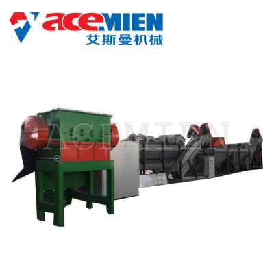 Industrial Plastic Waste Recycling Machine , Waste PET Plastic Bottle Washing Machine