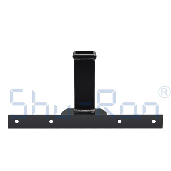 Black Steel Golf Cart Hitch Heavy Duty Bumper Hitch For Yamaha G14-G22