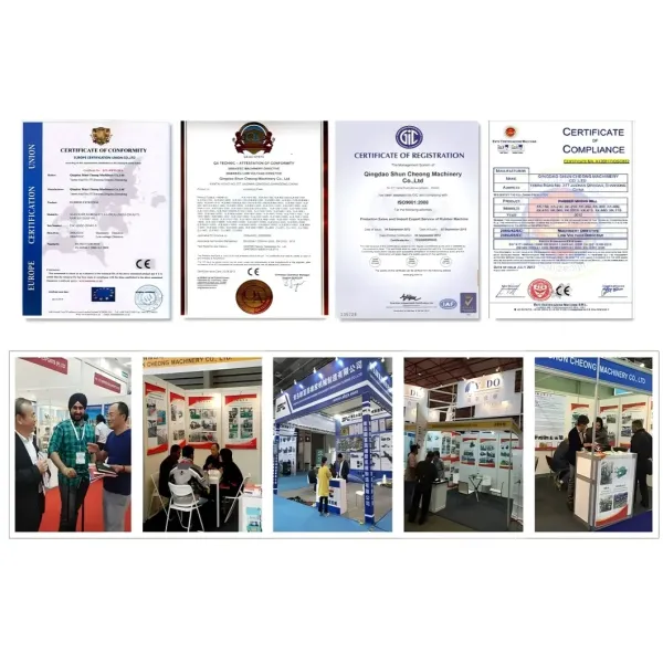 Automatic Vertical Structure Solid Tire Vulcanizing Machine with 800×800×56mm Plate Size