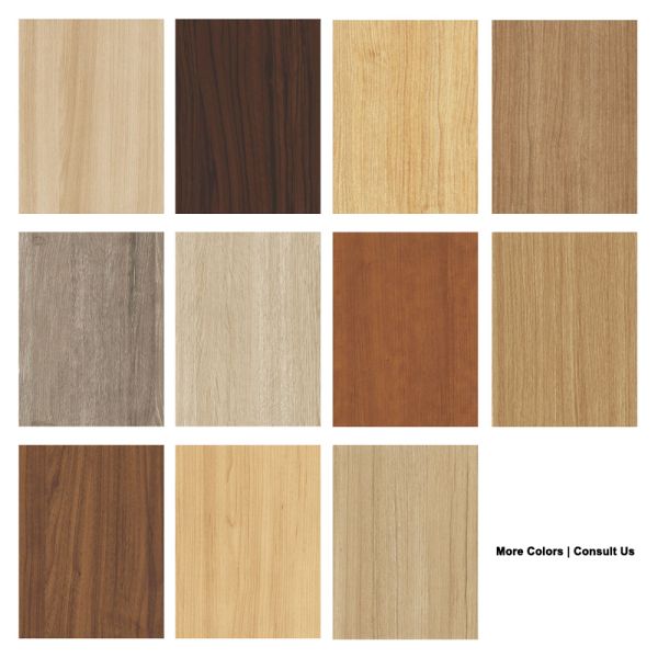 80-500meters/Roll Wood Grain Self Adhesive PVC Film For Furniture Wrap MDF Lamination