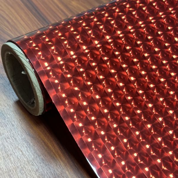 Metallized Colorful 3D Optic PET 35 Micron Fresnel Multiple Lens Film