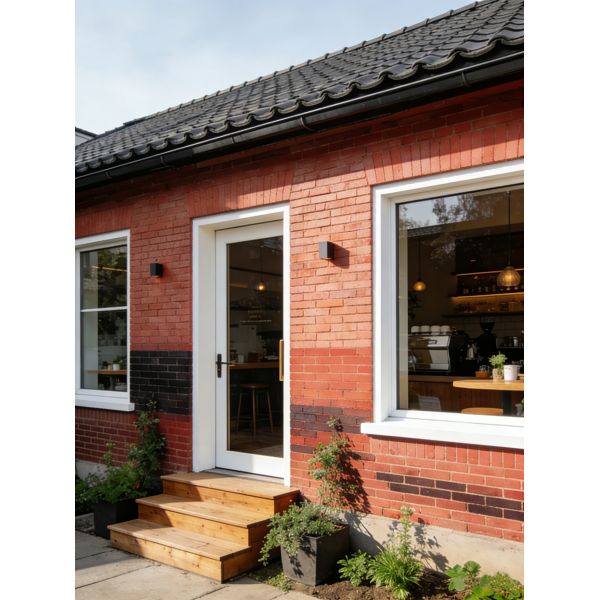 Light Yellow Clay Split Face Brick Rustic Exterior Wall Cladding Multi-Color Options for Facade & Landscape Design