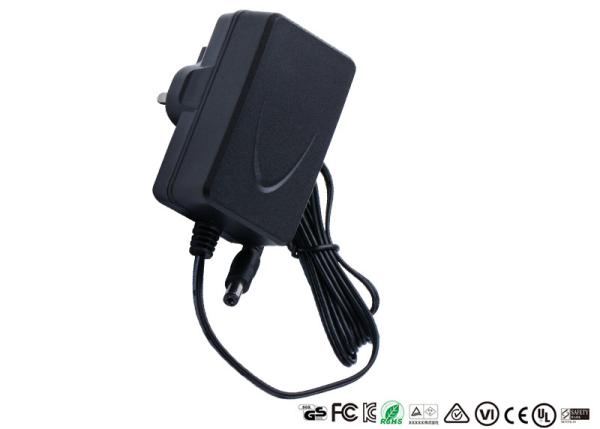 12V 2A AC DC Power Adapter UK 3pin Plug In Wall Mount Power Supply With CE GS TUV
