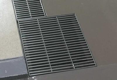 Aço liso certificação fechado galvanizada do ISO 9001 do Grating do Swage