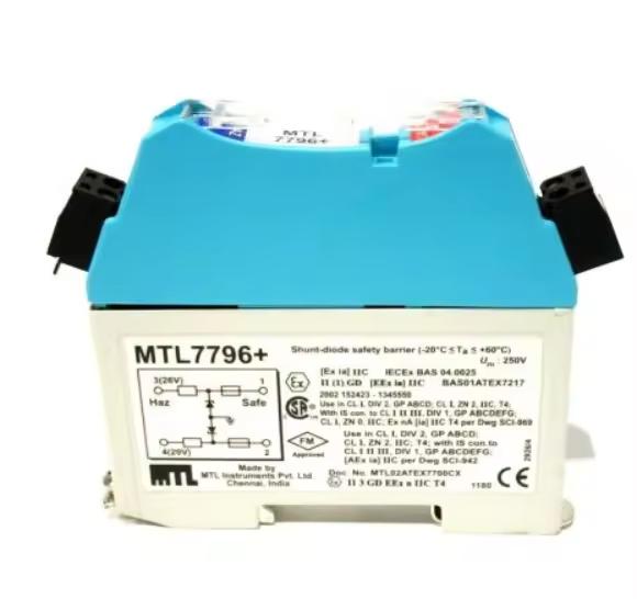 Nouveaux instruments MTL originaux MTL7796 Barrières sécurisées Zener