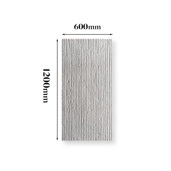 Flexible Square Line Stone MCM Soft Porcelain Bendable Curved Wall Panel For Building Facade