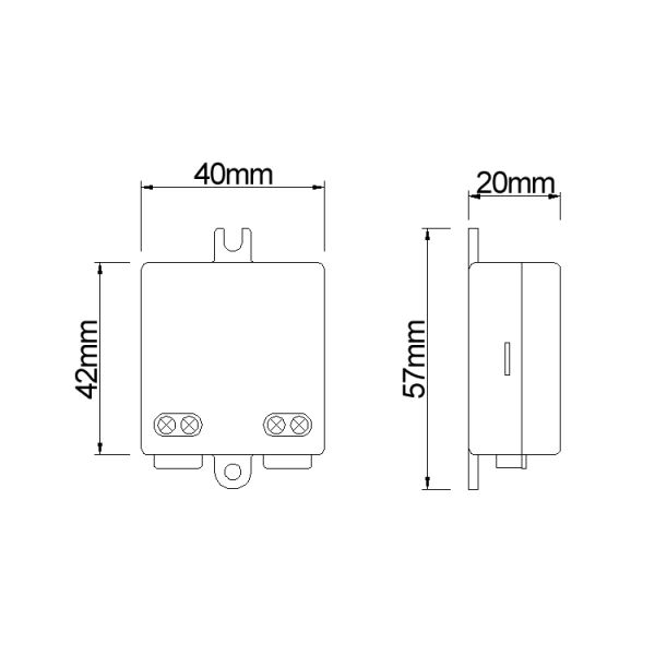110V-240VAC 50/60HZ LED Driver Plastic Shell 6W LED Constant Voltage Power Supply 12V 0.5A Driver Output Type Single Phase