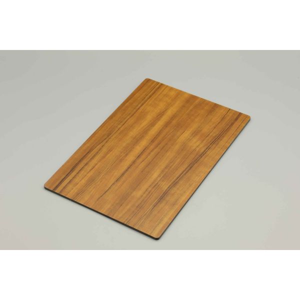 Panel de aluminio compuesto de pino blanco resistente a los arañazos 4MM 122*244cm PVDF
