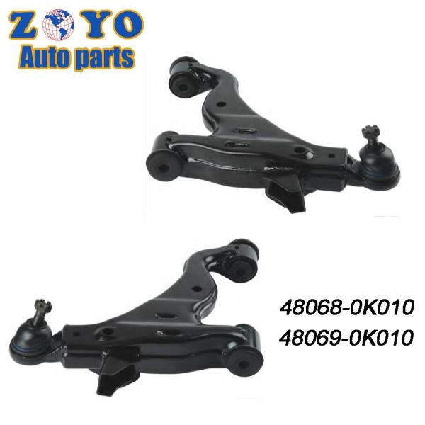 48069-0K010 48068-0K010 E-Coating Suspension Bushings for Toyota Vigo Auto Spare Parts