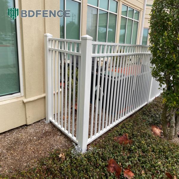 1.5m Height Wildlife Friendly Tubular Steel Fence Habitat Conscious