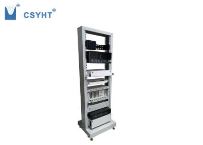 Cold Roll Steel 36U Fiber Optic Cabinet , Fiber Optic Termination Cabinet