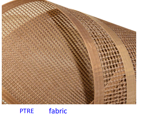 Medicine  Food   Long Lasting High Temperature PTFE Coated Fiberglass Mesh Conveyor Belt