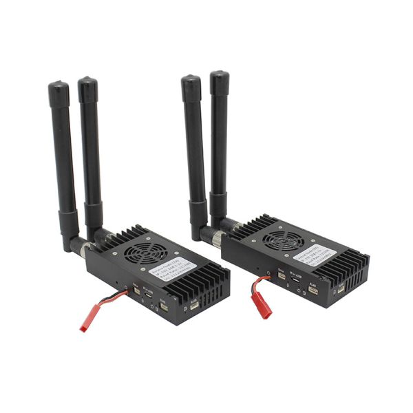 Conexión de datos con drones 15 km Rango 25 dBm Potencia de salida DC12V