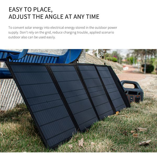 Monocrystalline Silicon Solar Powered Phone Charger Portable Solar Charger 50w 80w