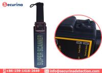 Pin tenu dans la main sain/de vibration alarme de mode de sécurité du détecteur de métaux 270mW 30-60mm
