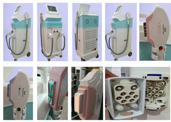 360 Magneto Optic Multifunction Skin Care Machine Two Handles Non Surgical