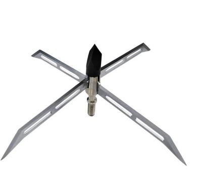 4 Blade Bow Hunting Turkey Broadheads Archery Field Points 150 Grain