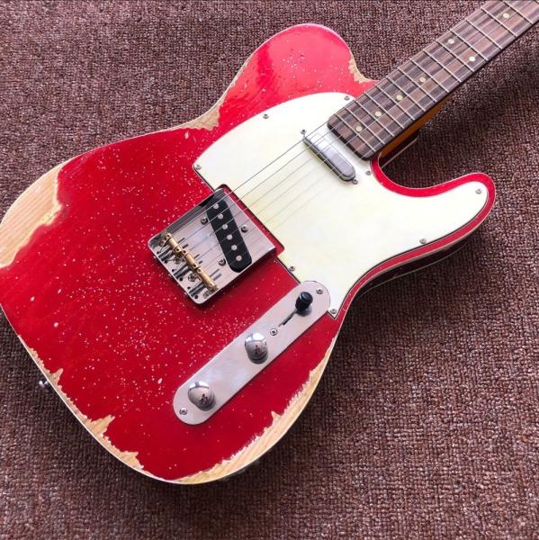 Classical TELE 6 Strings rosewood fingerboard Electric Guitar,telecaster gitaar relics