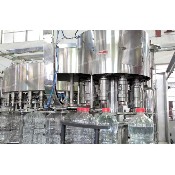 Stainless Steel 316 Juice Filling Machine 20000BPH Bottle Washing