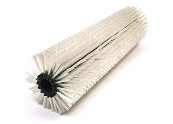 Durable Solar Panel Cleaning Brush Cylindrical Shape Apply To Textile Industry