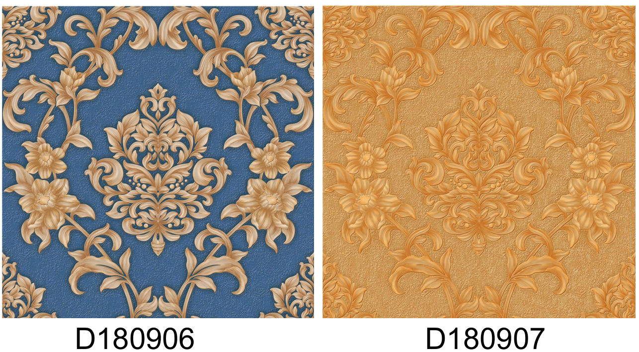 дружественные к Эко выбитые Не-наклеенные обои винила ПВК современные съемные для домашней администрации