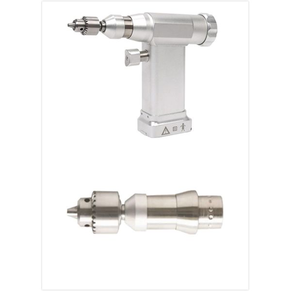 Mini Silver Orthopedic Power Drill Siamese Closed Back Cover OEM Service