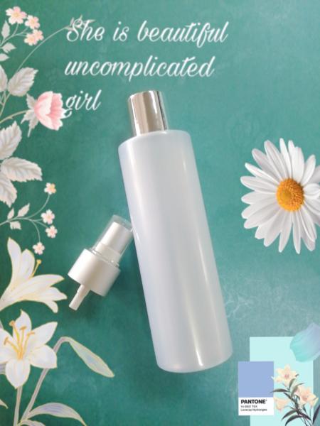 200ml Plastic Cosmetic Containers , 100ml Clear Plastic Bottles For Makeup OEM