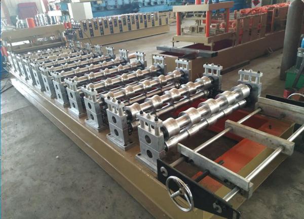 3.5 Tons Metal Sheet Roof Roll Forming Machine , Roofing Sheet Making Machine