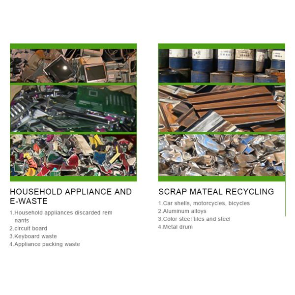 Fridge Recycling Scrap Metal Crusher CE Industrial Metal Shredder Machine