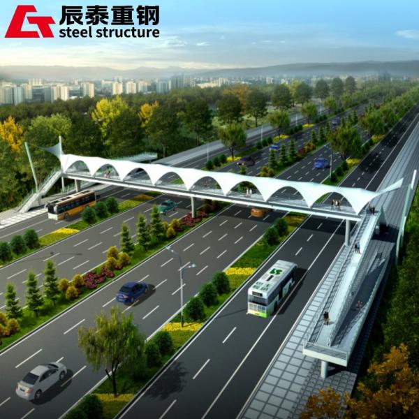 Modern Steel Truss Bridge Construction Prefabricated Steel Pedestrian Bridges