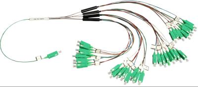 Único modo e multi divisor da fibra óptica do PLC do modo 1×32 para a monitoração do sistema e do sinal