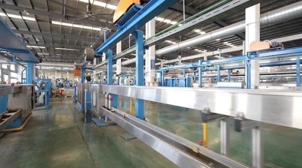 Línea de extrusión de un solo paso para la producción de hilos fotovoltaicos  200 m/min