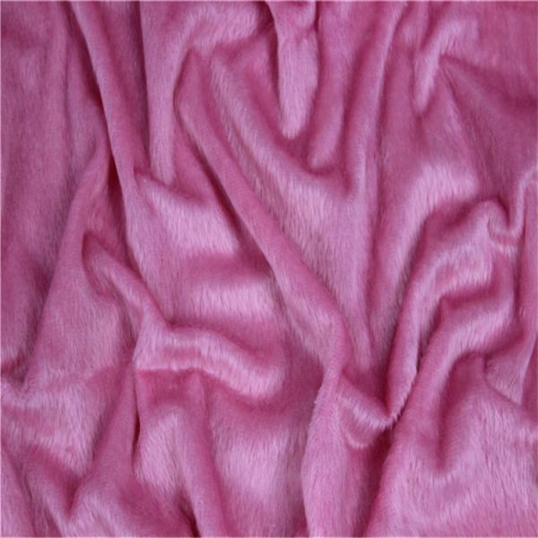 polyester knitted fleece fabric micro velboa fabric for shoe cover Fabric Textile