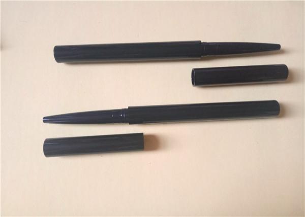 Single Head Brown Lip Liner ABS Material , Waterproof Lip Liner Pencil