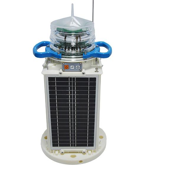 5NM IP68 Casas de fibra de vidro Luzes de bóia movidas a energia solar com AIS e GPS