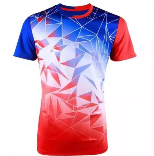 T-shirt de tamanho grande impresso T-shirt de tamanho grande rápido e seco