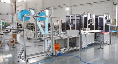Power 12kW Disposable Pollution Mask Machine Size 6600 × 3600 × 2000mm